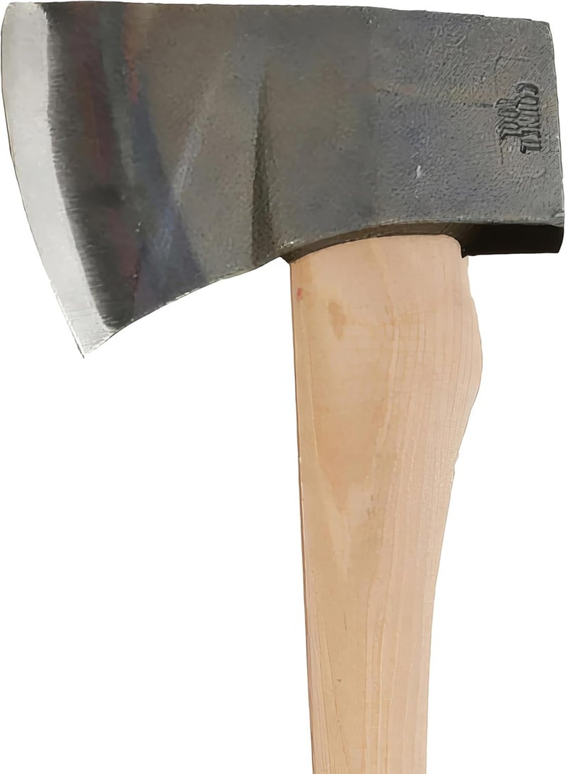 Council Tool Forcible Entry Flathead Fire Axe - 6 lb Fire Axe for The Irons with Halligan Marrying Slot & 36" Curved Hickory Handle - 60FMS36C - Image 2